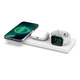 Belkin BoostCharge Pro 3-in-1 Wireless Charging Pad med MagSafe Vit