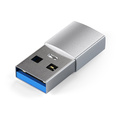 Satechi USB-A Till USB-C Adapter Silver