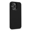 Decoded AntiMicrobial Silicone Backcover iPhone 14 Pro Max Charcoal