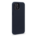 Decoded Leather Backcover iPhone 14 Plus Navy