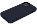 Decoded Leather Backcover iPhone 14 Plus Navy