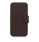 Decoded Leather Wallet Case för iPhone Pro 14 Brun