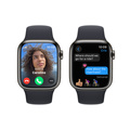 Apple Watch Series 9 Rostfri Stålboett med Sportband