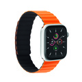 C&C - Kosmo magnetband för Apple Watch (1-10 Series) 42-49 mm - Orange