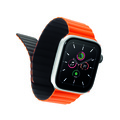 C&C - Kosmo magnetband för Apple Watch (1-10 Series) 42-49 mm - Orange