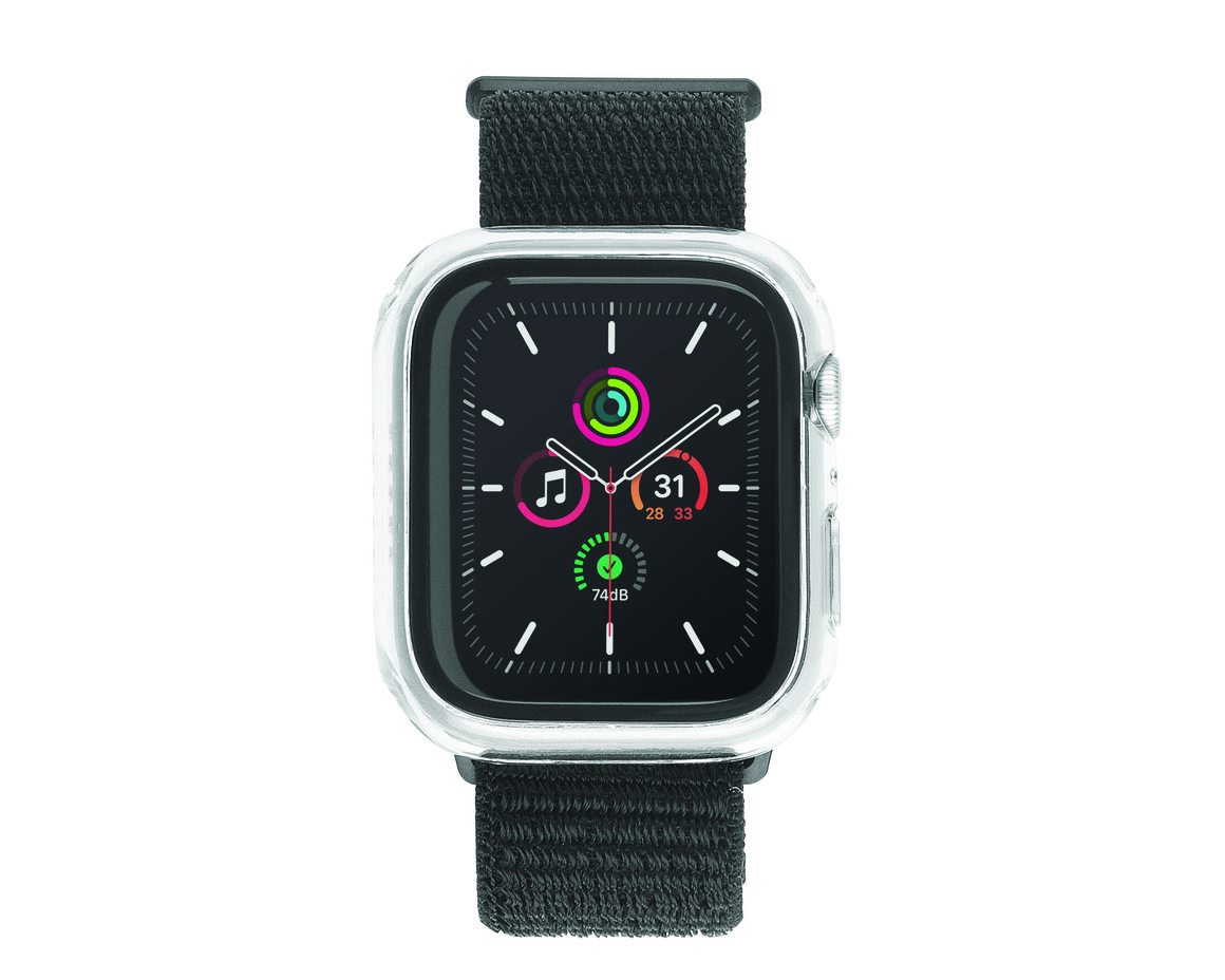 C&C - Skal för Apple Watch (7-9 Series) 45 mm - Clear
