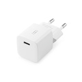 C&C - 20W PD GaN USB-C väggladdare för snabbladdning + USB-C - USB-C kabel 1m