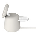 Belkin BoostCharge Pro 2-i-1 Laddningsdocka med MagSafe - Sand