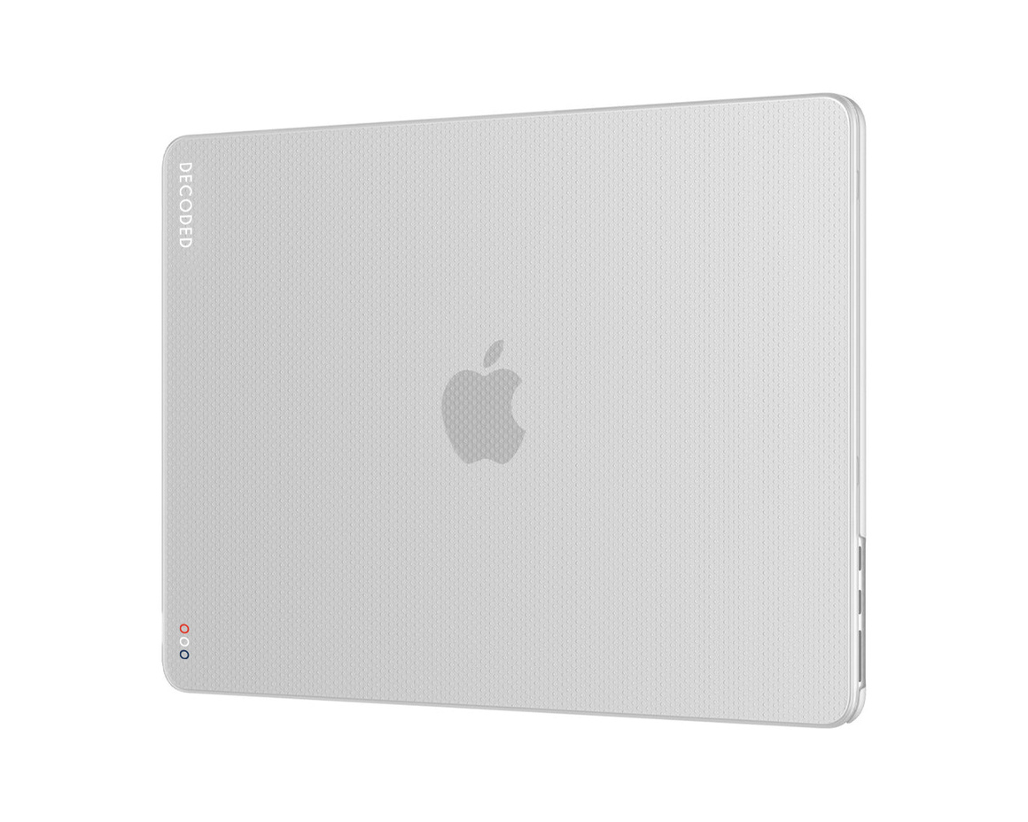 Decoded Recycled Plastic Frame snap on case - Macbook Air 15 M2/M3 Frosted White