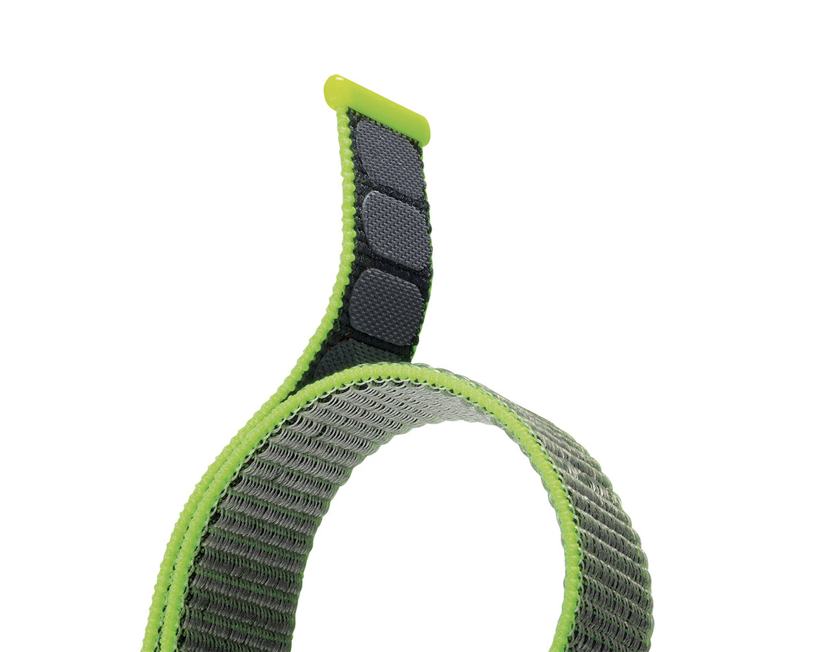 C&C - Koa band för Apple Watch (1-9 Series) 42-45mm Lemon Neon