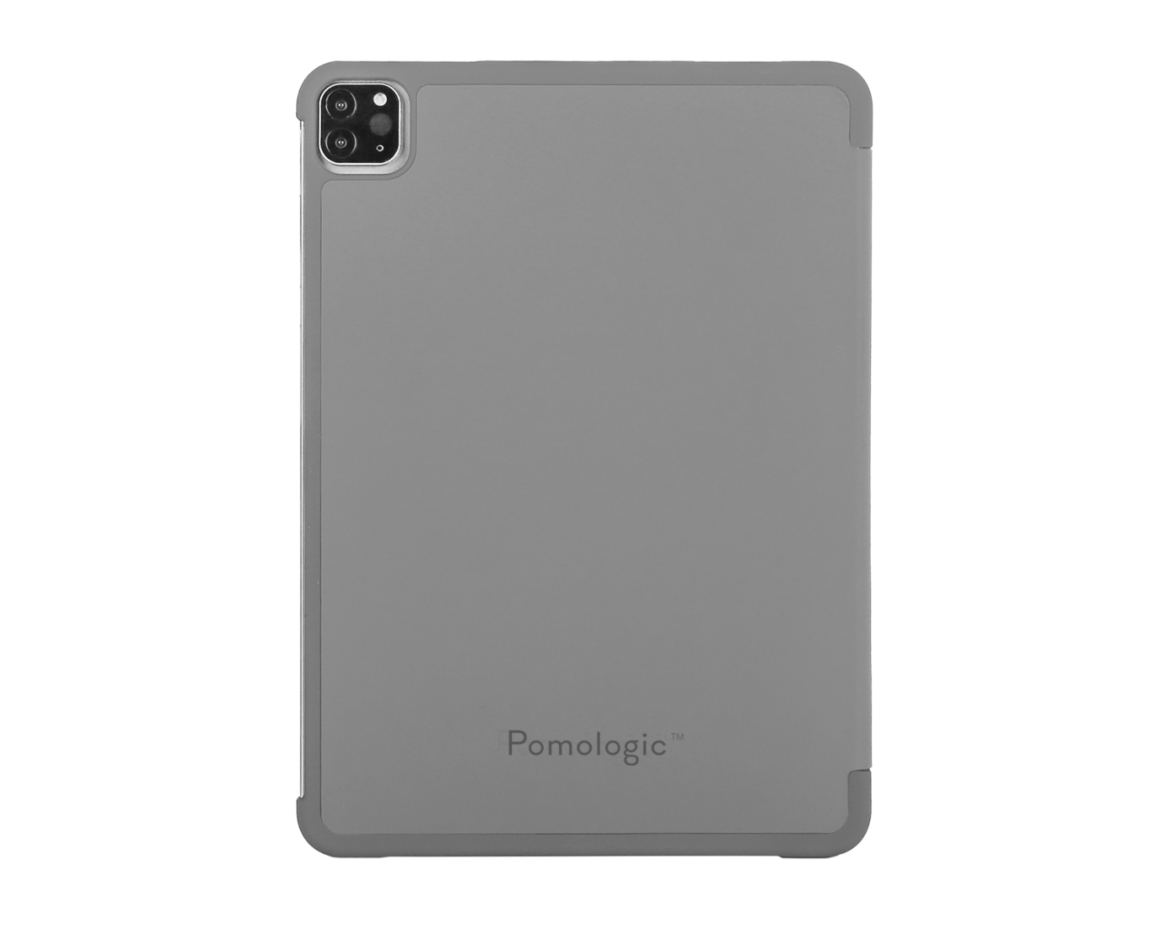 Pomologic - BookCase för iPad Pro (M4) 11 tum Grå
