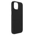 Decoded AntiMicrobial Silicone Backcover för iPhone 15 Pro Graphite