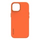 Decoded AntiMicrobial Silicone Backcover för iPhone 15 Pro Apricot