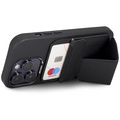 Decoded MagSafe Card Sleeve with stand V2 Black