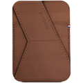 Decoded MagSafe Card Sleeve with stand V2 Tan